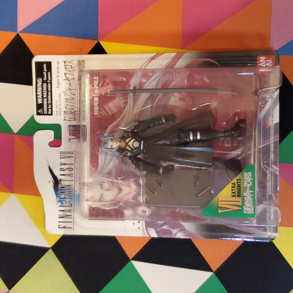 Sephiroth Final fantasy 7 VII FF7 legendary soldier action figure vintage rare